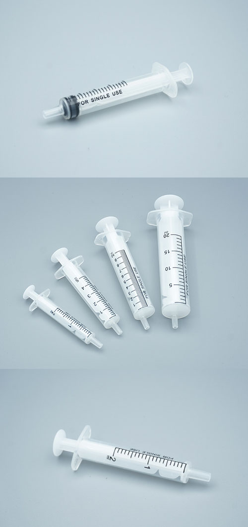 What is the difference between 2 part syringes and 3 part syringes?