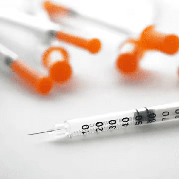 Manual Push Disposable Medical Sterile 0.5cc 1cc Injection Insulin Syringe With Needle - Image 6