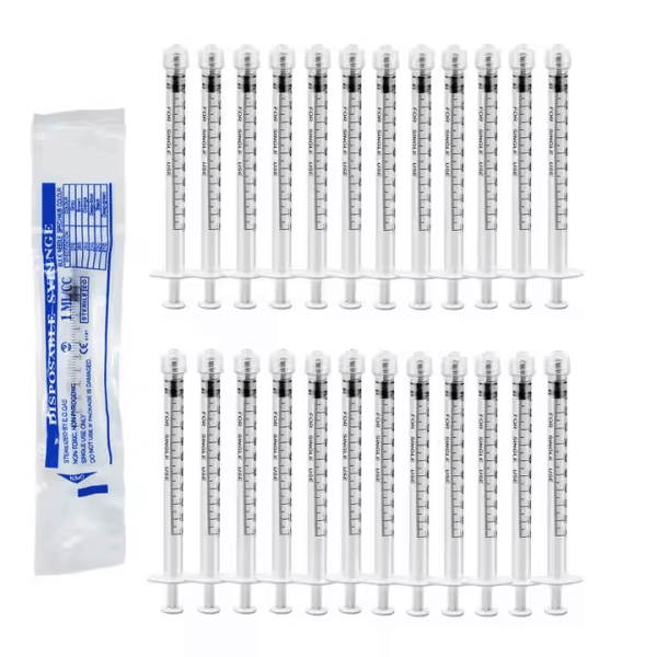 1ml insulin syringe with needle - Image 2