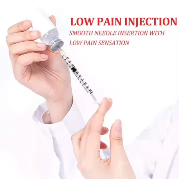 Manual Push Disposable Medical Sterile 0.5cc 1cc Injection Insulin Syringe With Needle - Image 5