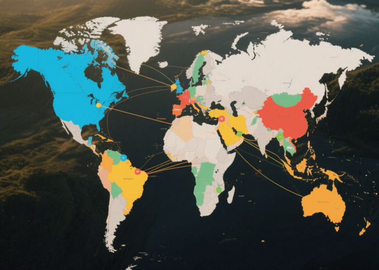 global-syringe-supply-chain-distribution-world-map