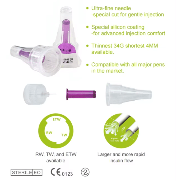 easy touch pen needles 31 gauge Vendor