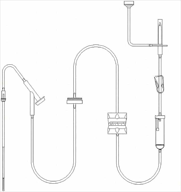 medical-infusion-set-components-detailed-diagram