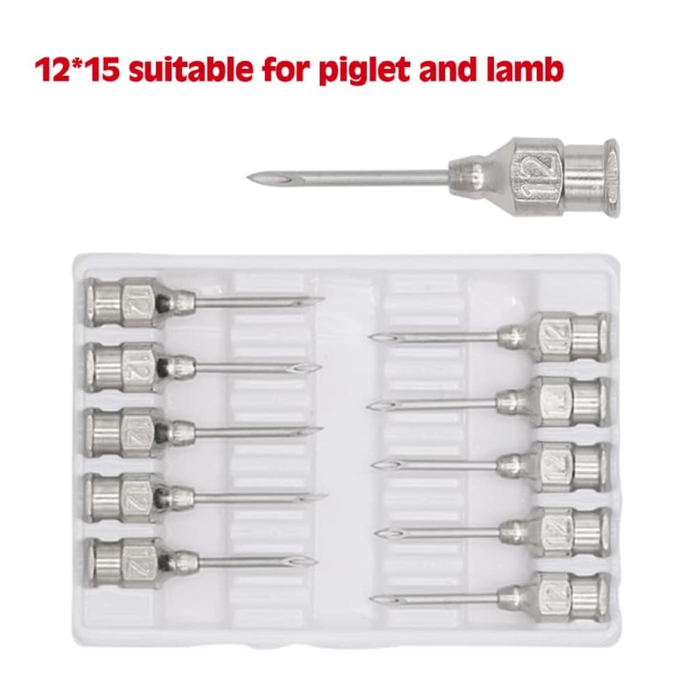12x15 piglet lamb needles