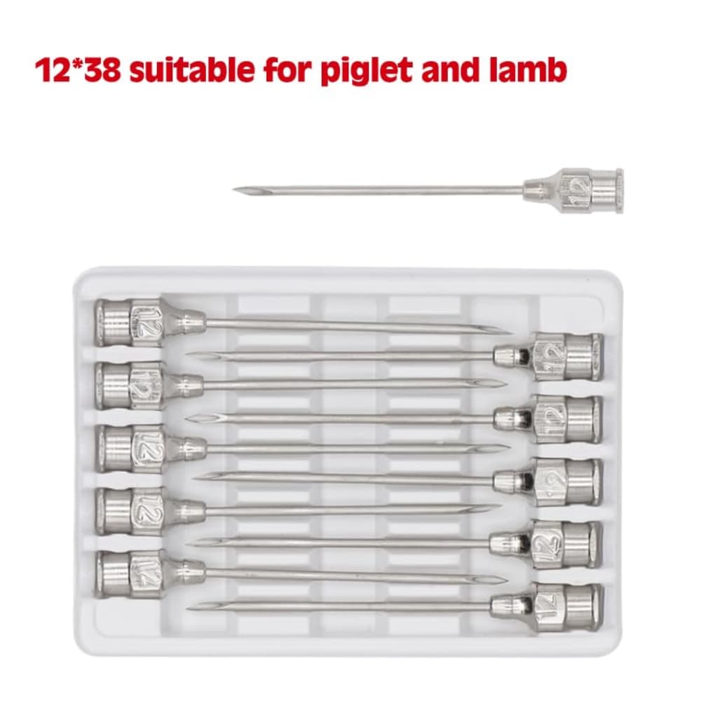 12x38 piglet lamb deep injection