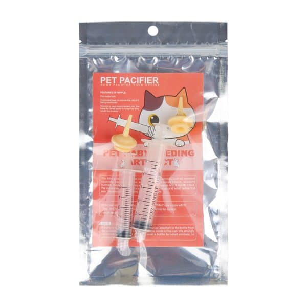 Professional Pet Nursing Syringe Kit - Newborn Puppy & Kitten Feeding System with Graduated Syringes & Nipples - Image 5