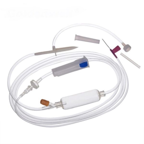 disposable iv infusion set basic configuration