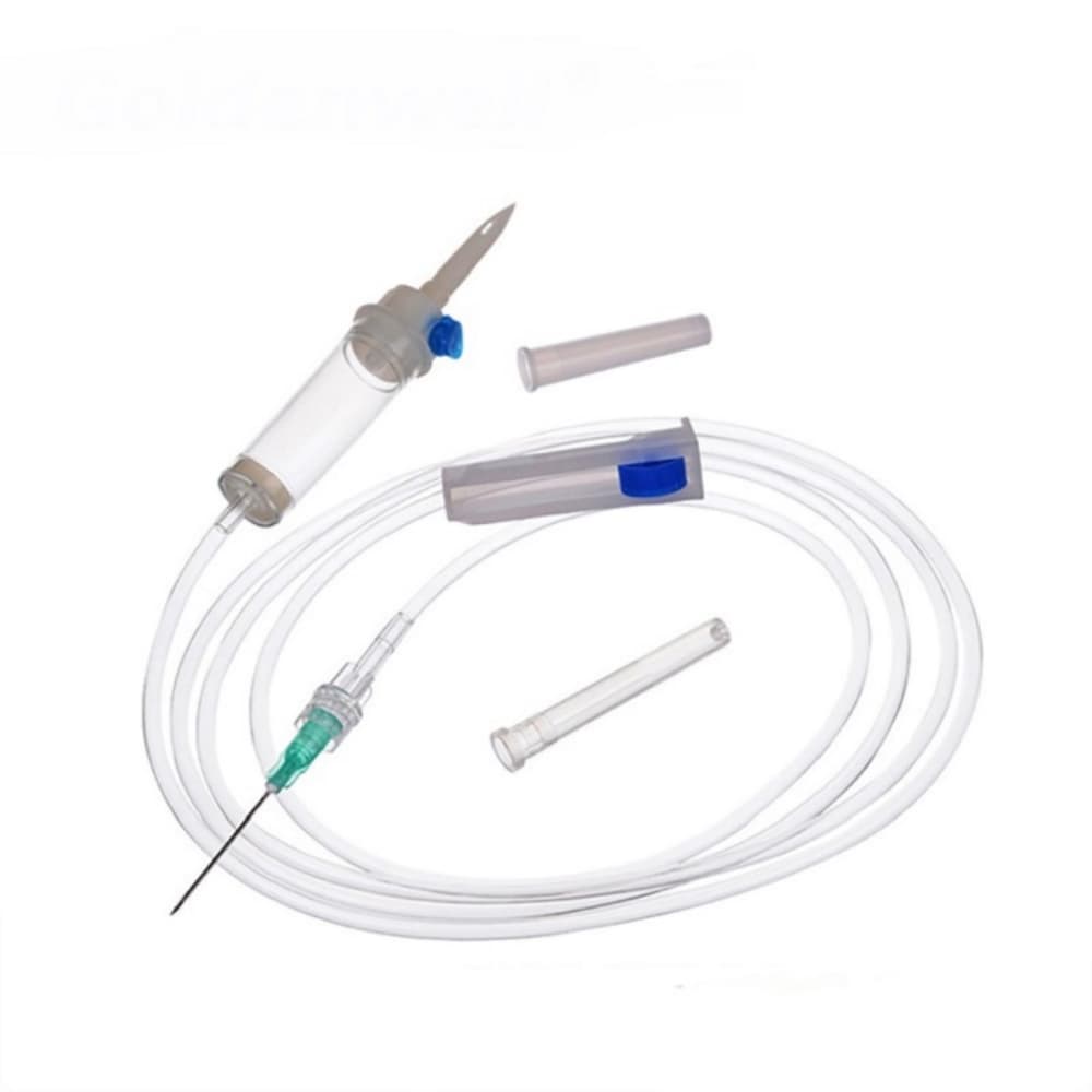 disposable iv infusion set basic configuration two