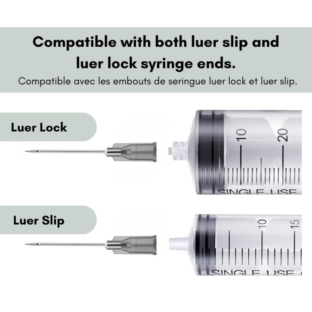 luer lock slip compatibility diagram
