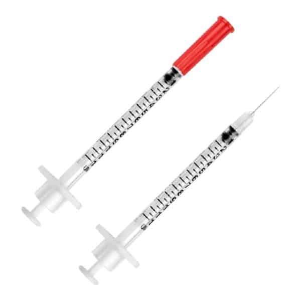 pet insulin syringes u40 29g needles