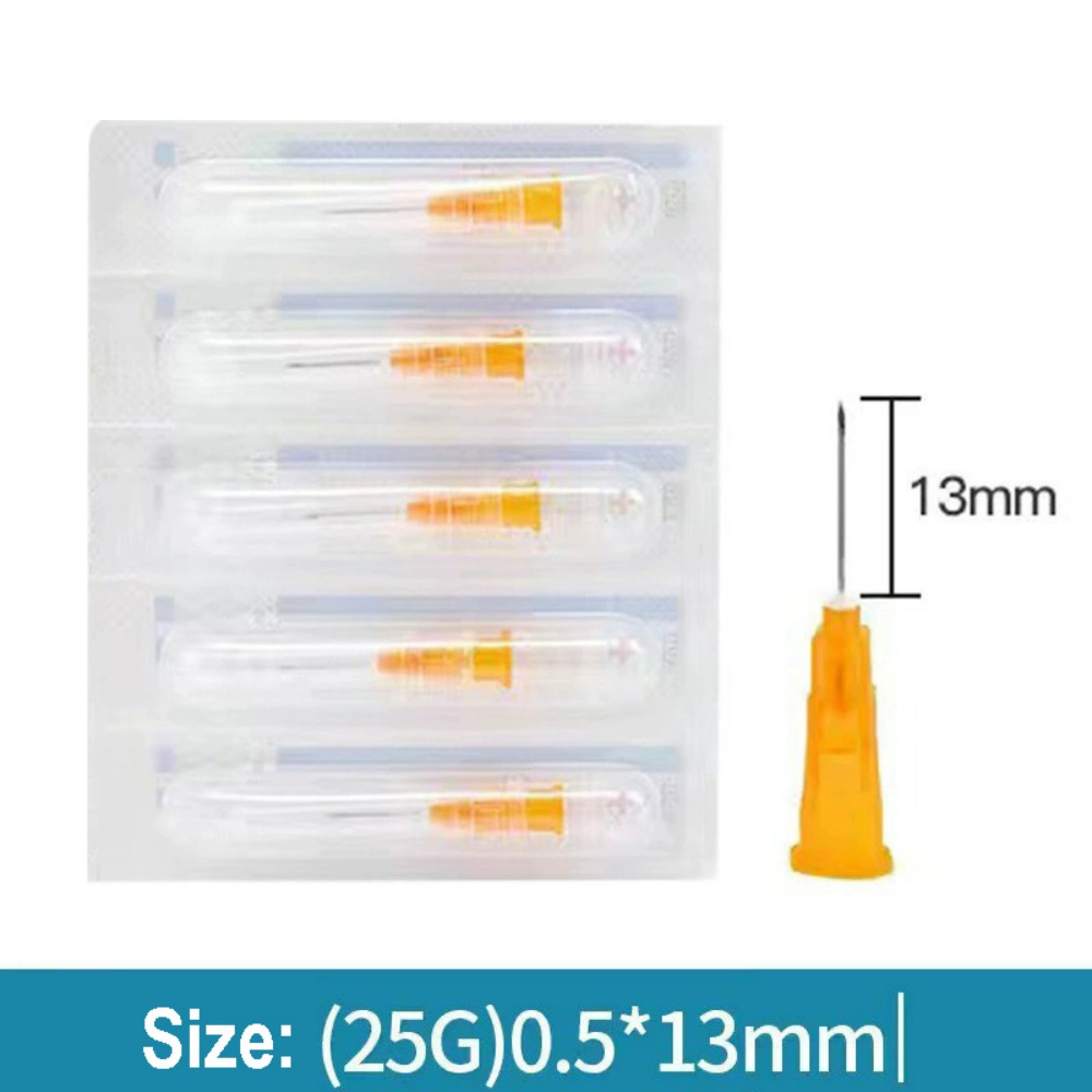 25g insulin syringes orange hub