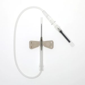 butterfly needle hub comparison vertical