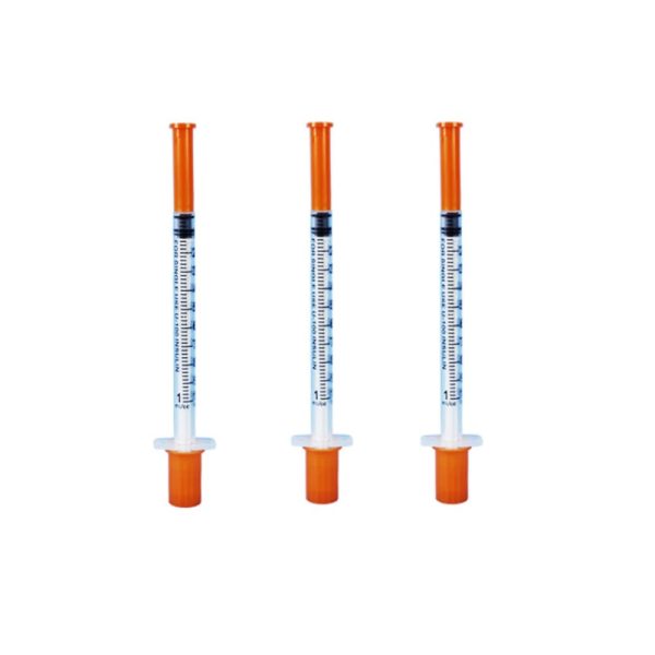 disposable pet diabetes syringes display