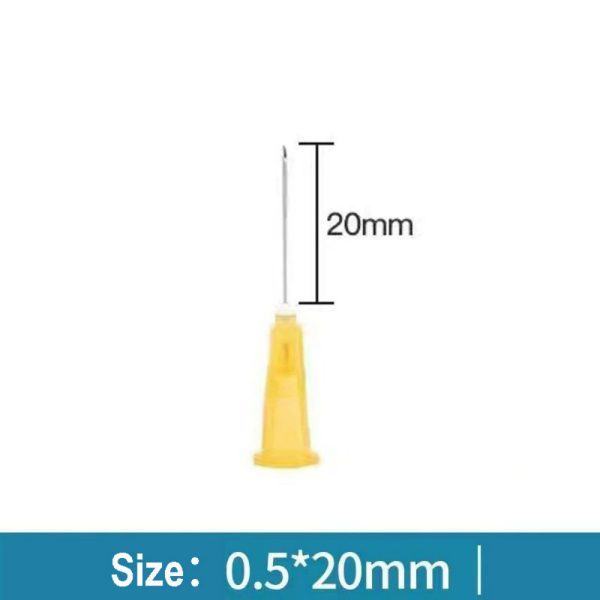 fine gauge syringe 30mm gray hub