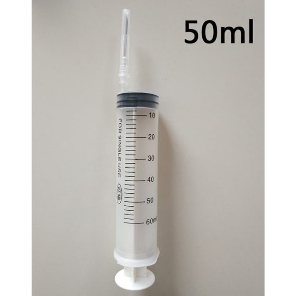 large capacity 50ml veterinary syringe