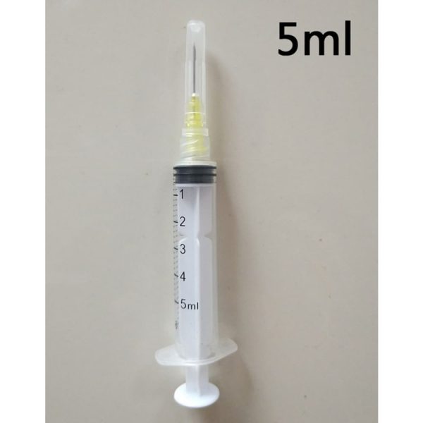 precision 5ml veterinary disposable syringe