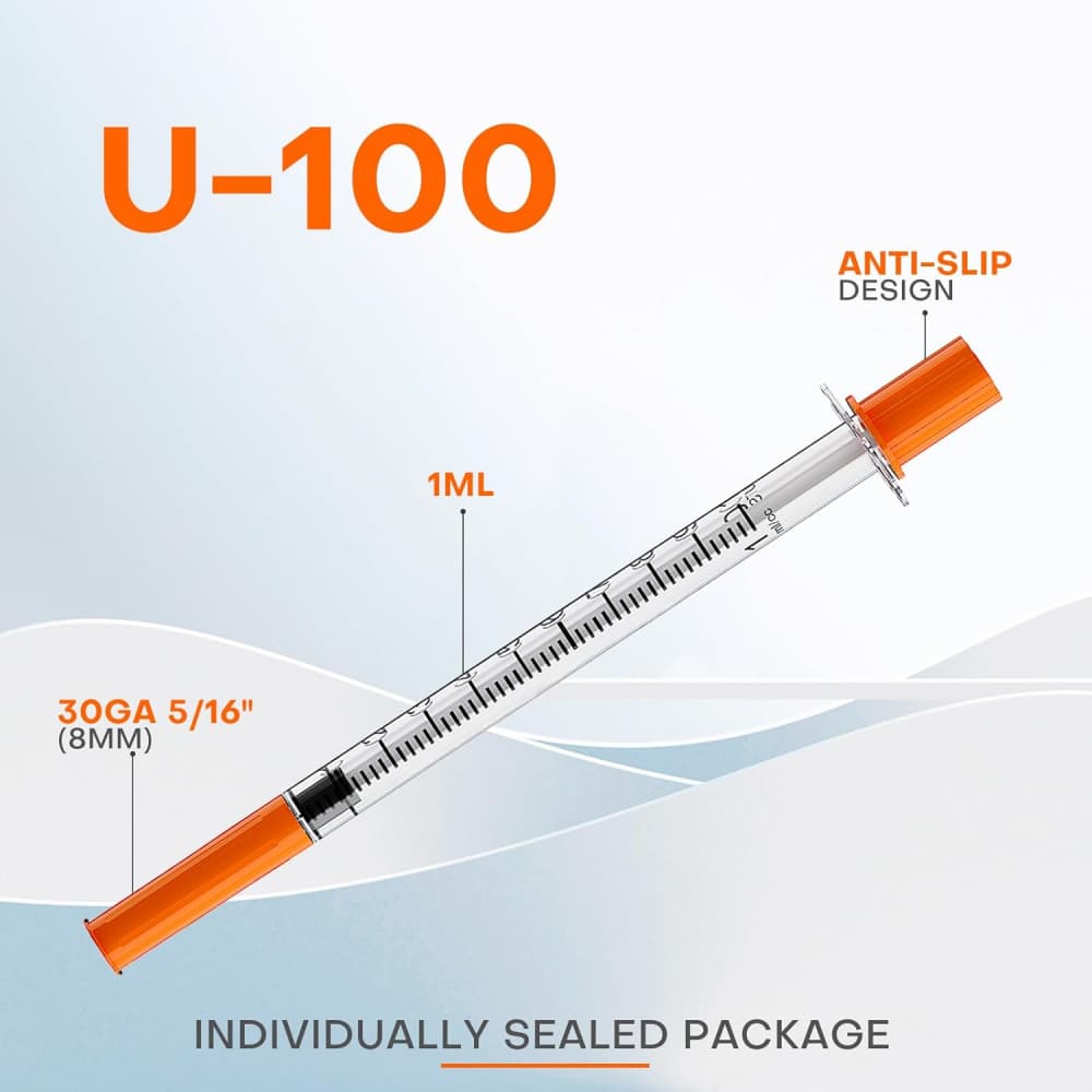 professional veterinary insulin syringes multiple sizes