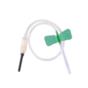 21g blood collection needle green butterfly wings