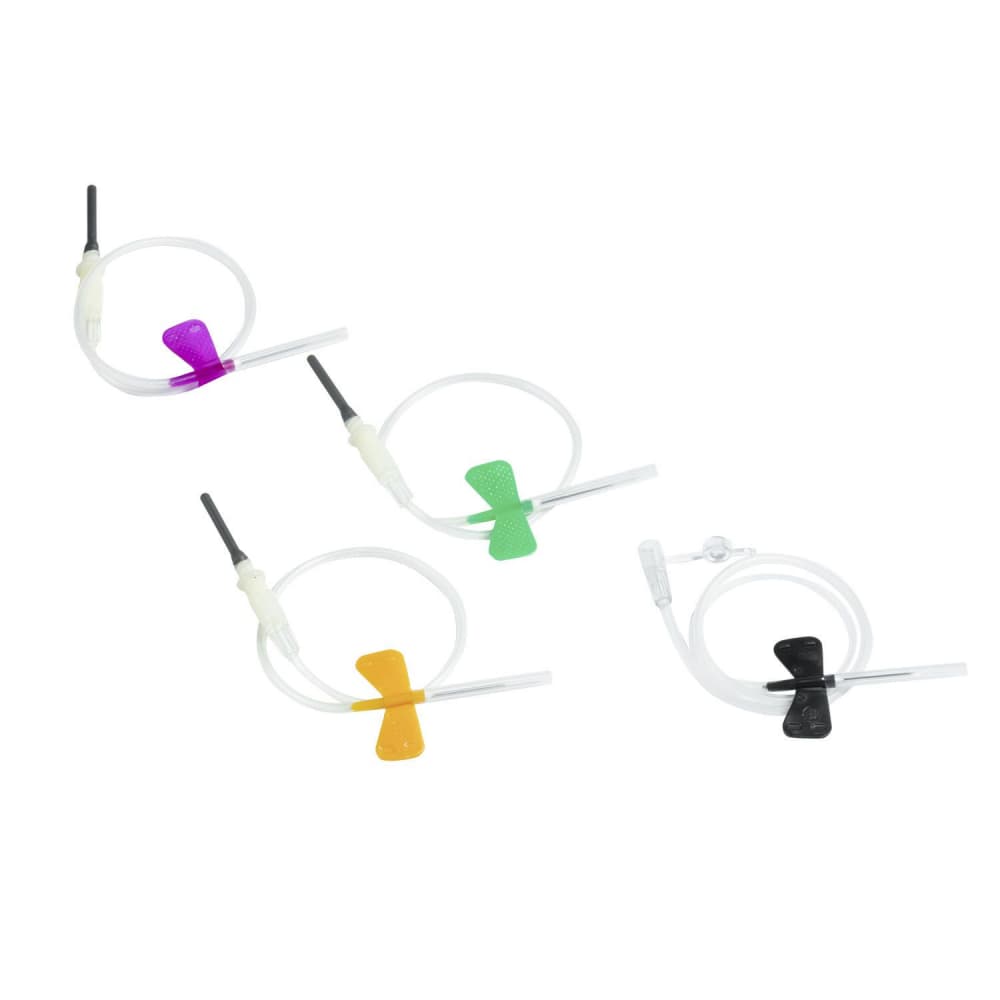butterfly needle multi color range