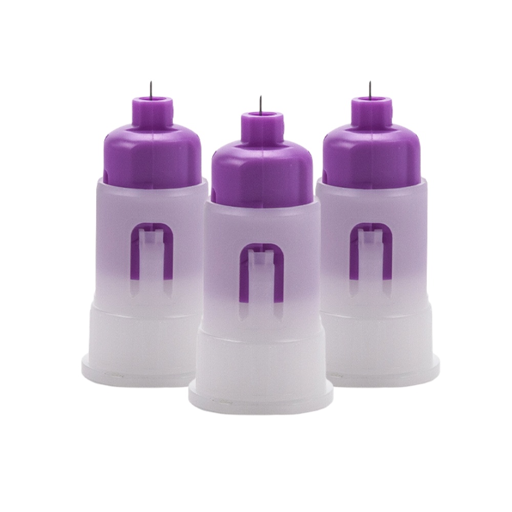 purple insulin pen needles multiple units