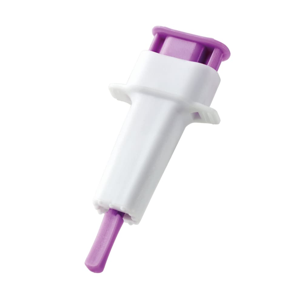 safety blood lancet purple 21g adult