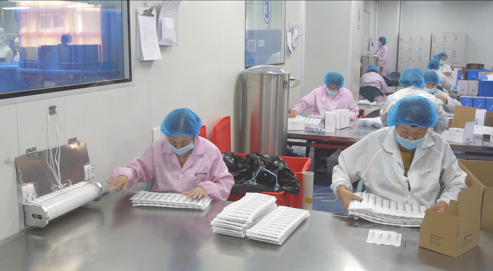 Kohope Factory Production Line Syringe Assembly Kohope Factory Production Line Syringe Assembly