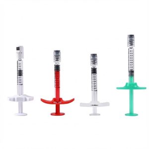 New Arrival Colorful Backstop 1ml Long Glass Prefilled Syringe for Cosmetic