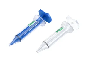 comparison generic versus custom printed syringes brand differentiation