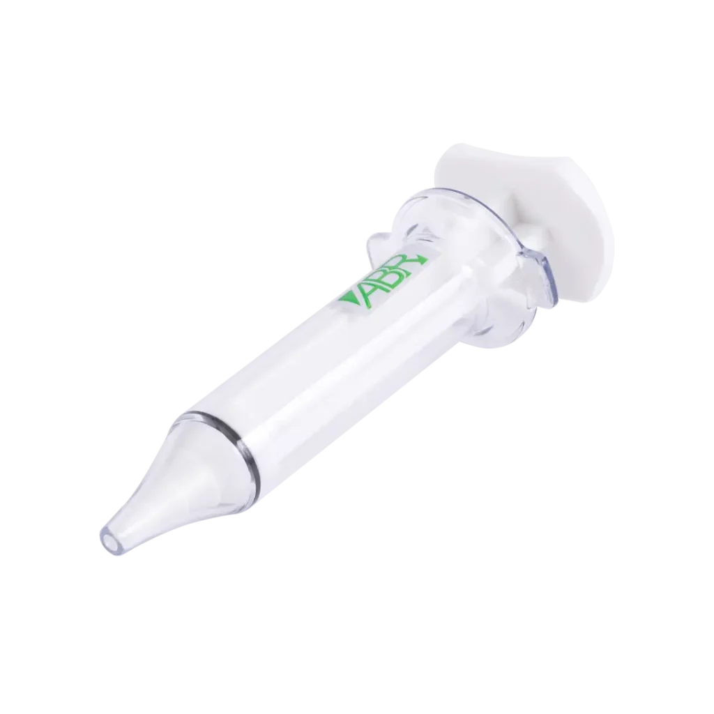 custom printed syringes packaging box with product information labels