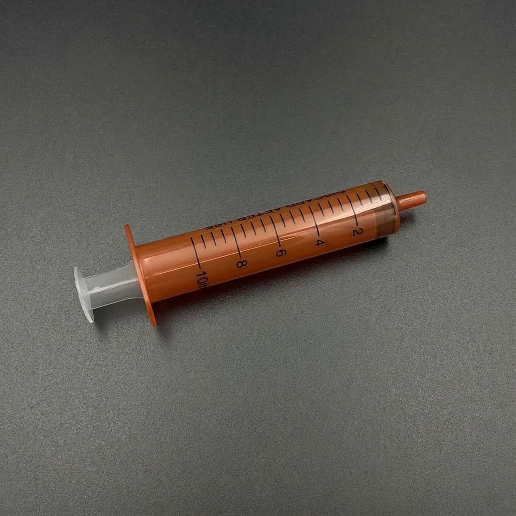 kohope factory cleanroom production amber oral syringes