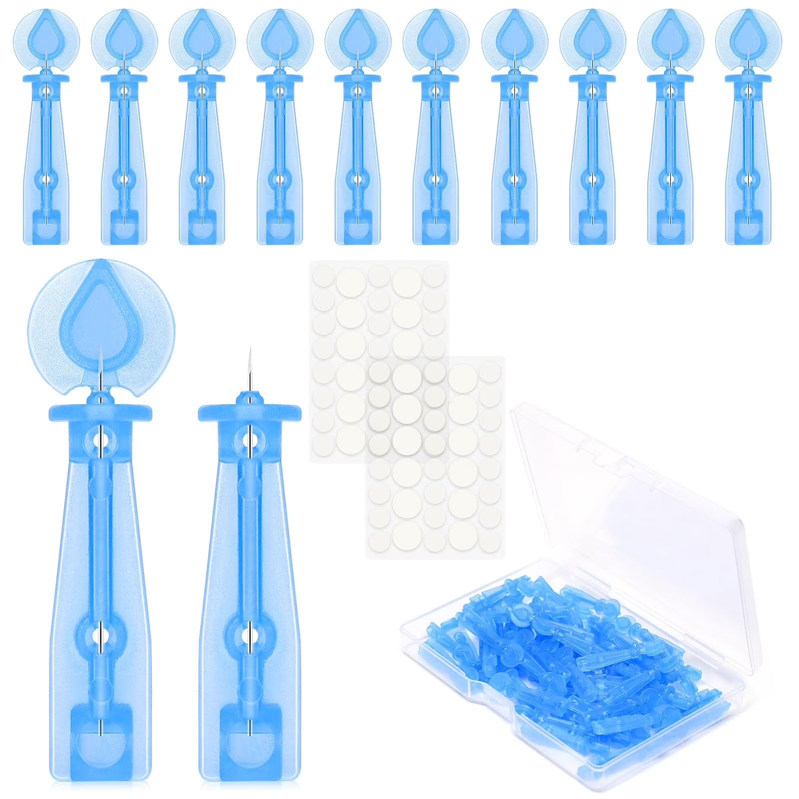 professional acne removal tool 180 degree twist open protective cap design