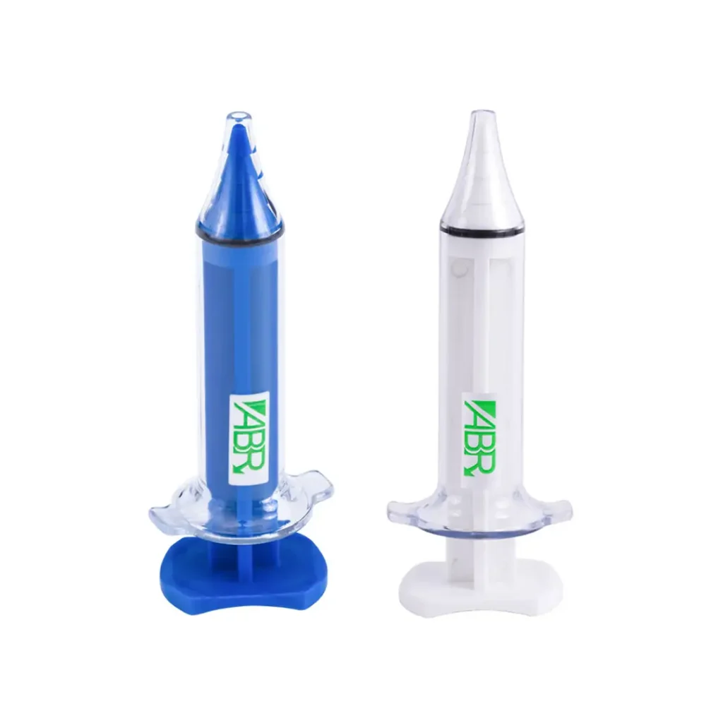 professional earmold impression syringe with custom brand logo printing