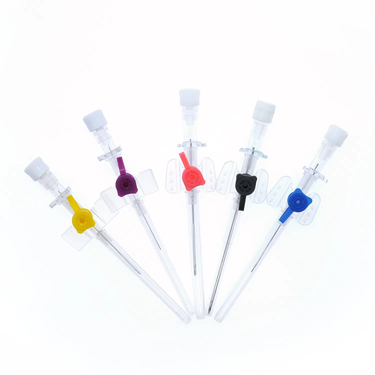 Medical Disposable IV Cannula Multi Color Gauge Selection