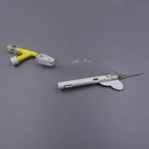 Safety IV Catheter top view