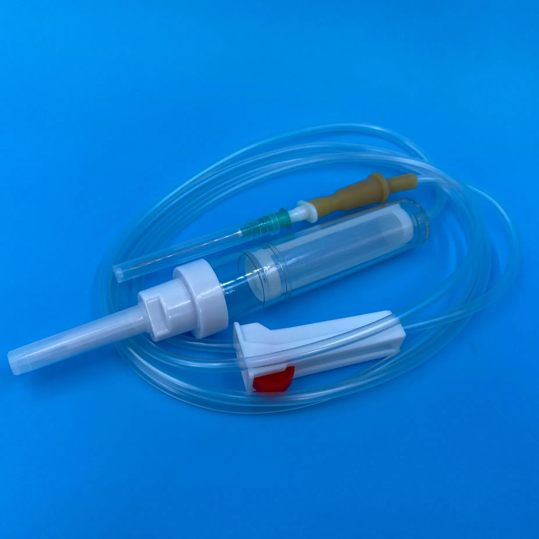 kohope blood administration set transparent drip chamber