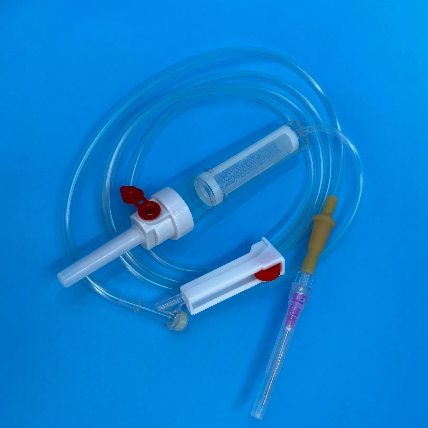medical blood administration set sterile packaging