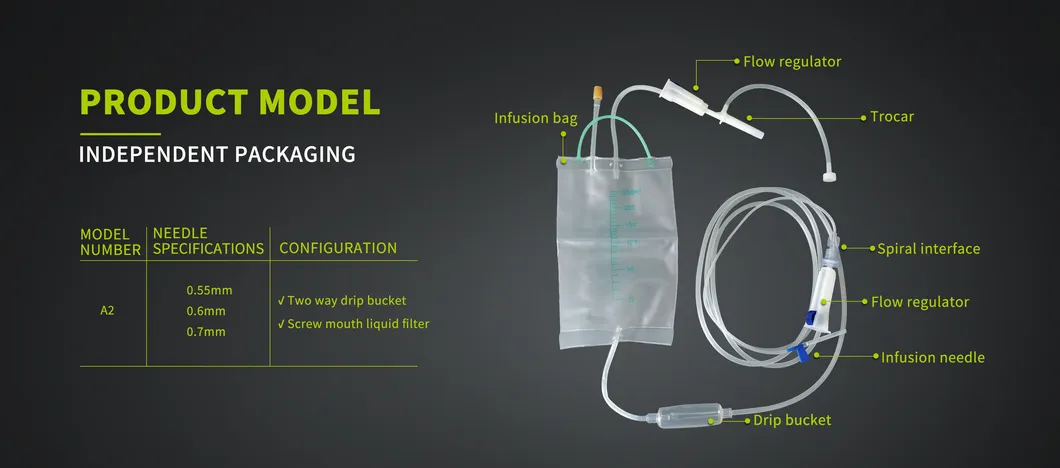 medical grade iv infusion set overview