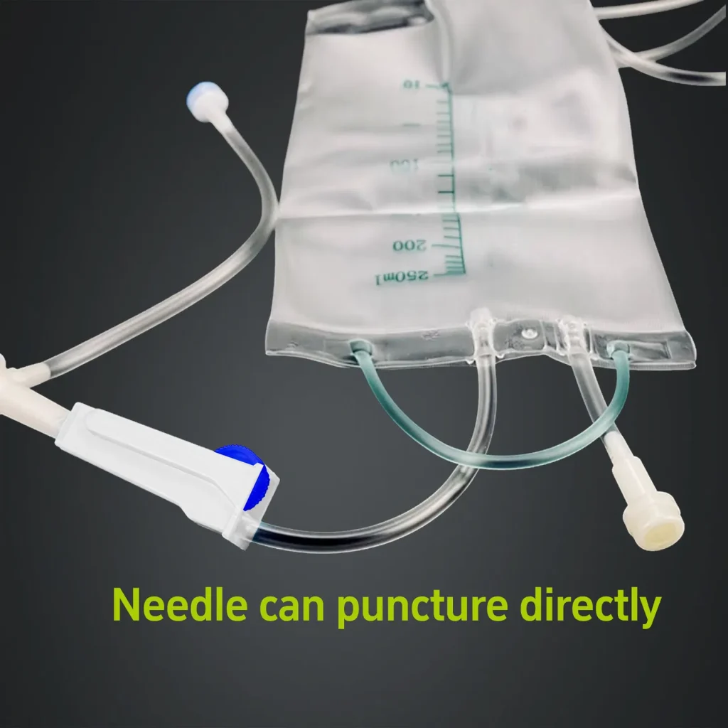 scalp iv set connection interface