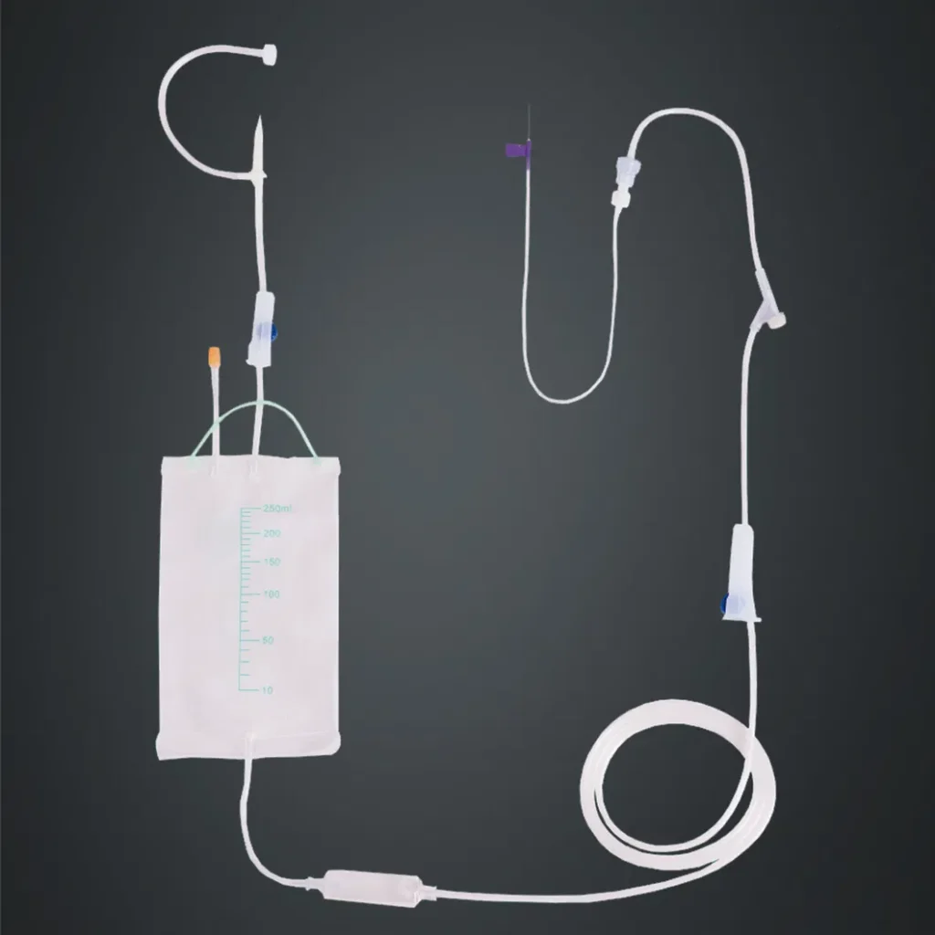 scalp vein iv set complete system