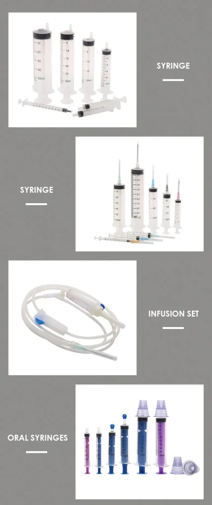 y administration set product range healthcare supplies