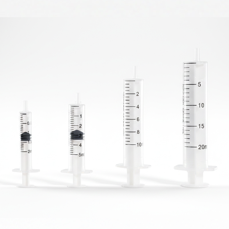 Disposable Two-Part Syringe without needle