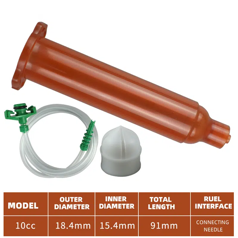 amber syringe measurement scale specifications