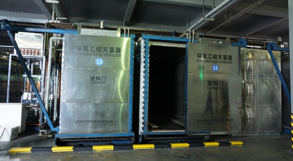 ethylene oxide sterilization equipment medical syringe eto chamber