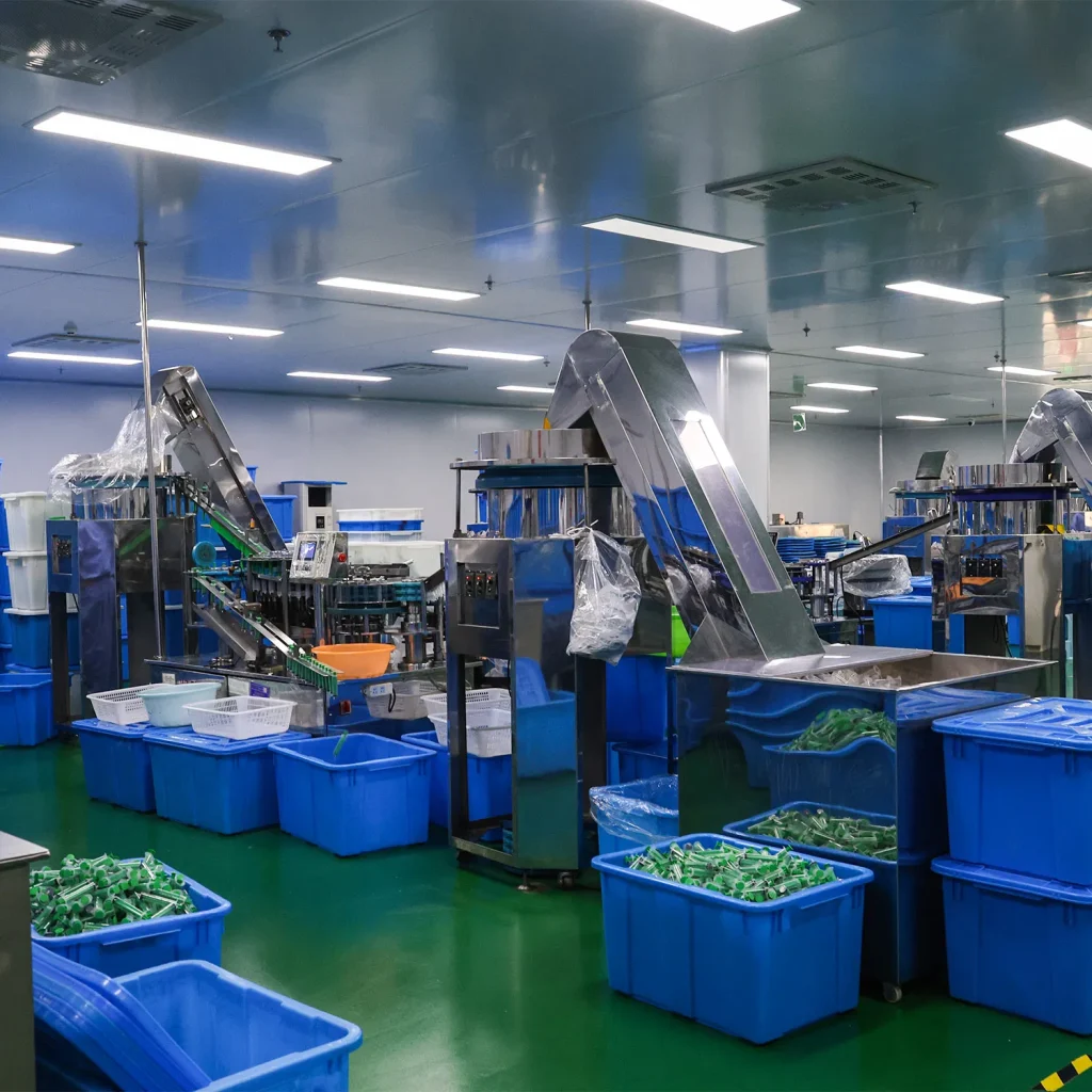 iv set production line medical grade quality control