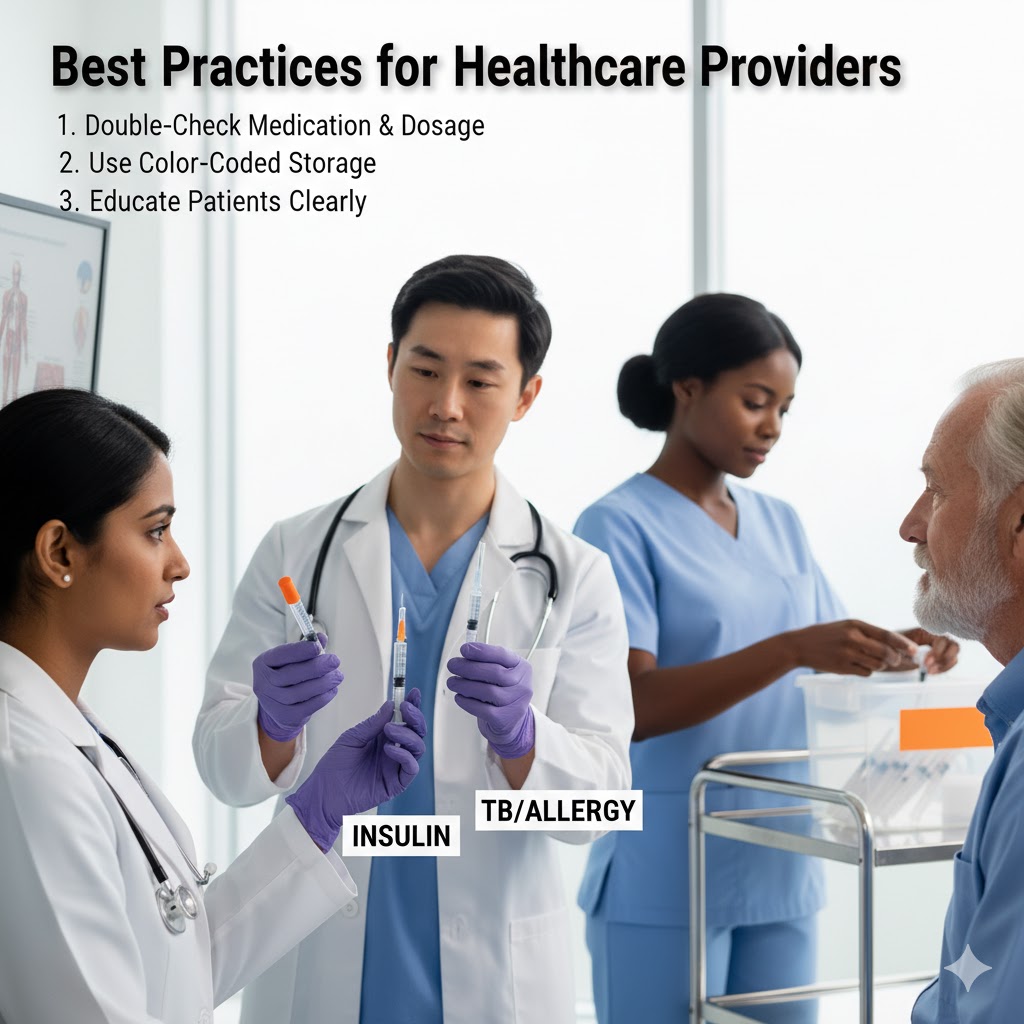 Tuberculin Syringe vs Insulin Syringe: Key Differences, Uses, and How to Choose Best Practices for Healthcare Providers