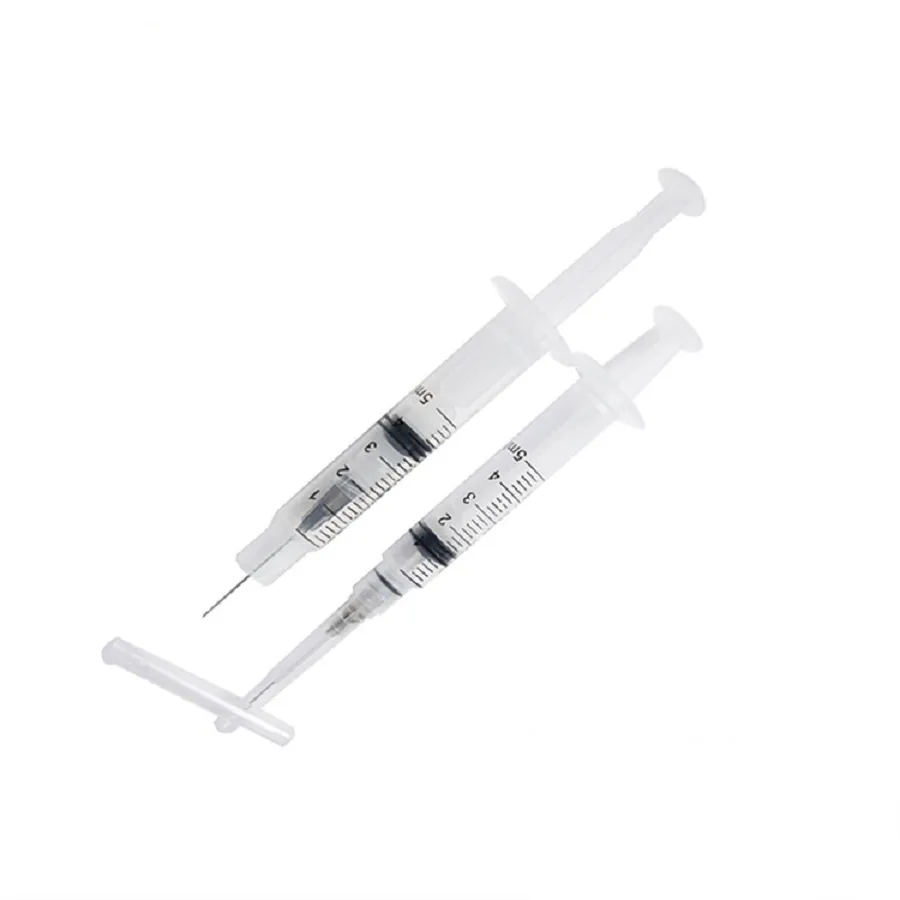 auto disable syringe supplies two pack side angle