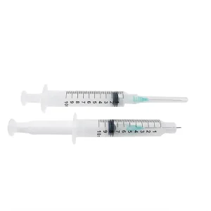 disposable auto disable syringe double unit detail angle