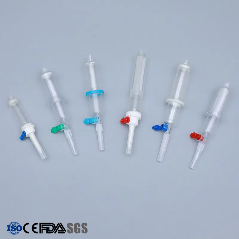 Professional Y Infusion Set: Your Trusted Medical Infusion Manufacturer for Disposable Medical Infusion Solutions Medical infusion manufacturer Kohope ABS vented spike and luer lock connector components for Y infusion set assembly