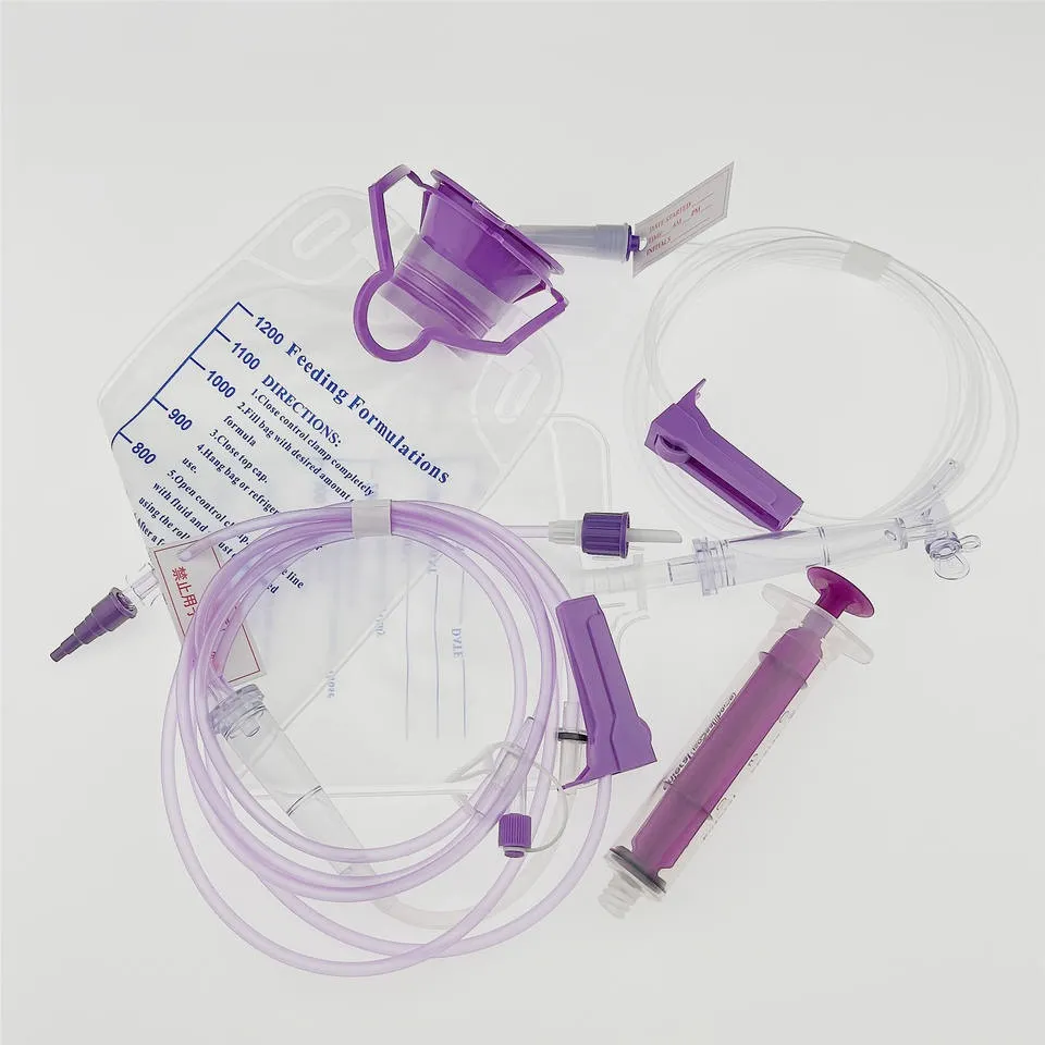 Enteral Syringes Complete Kit - Professional Enteral Feeding System Set