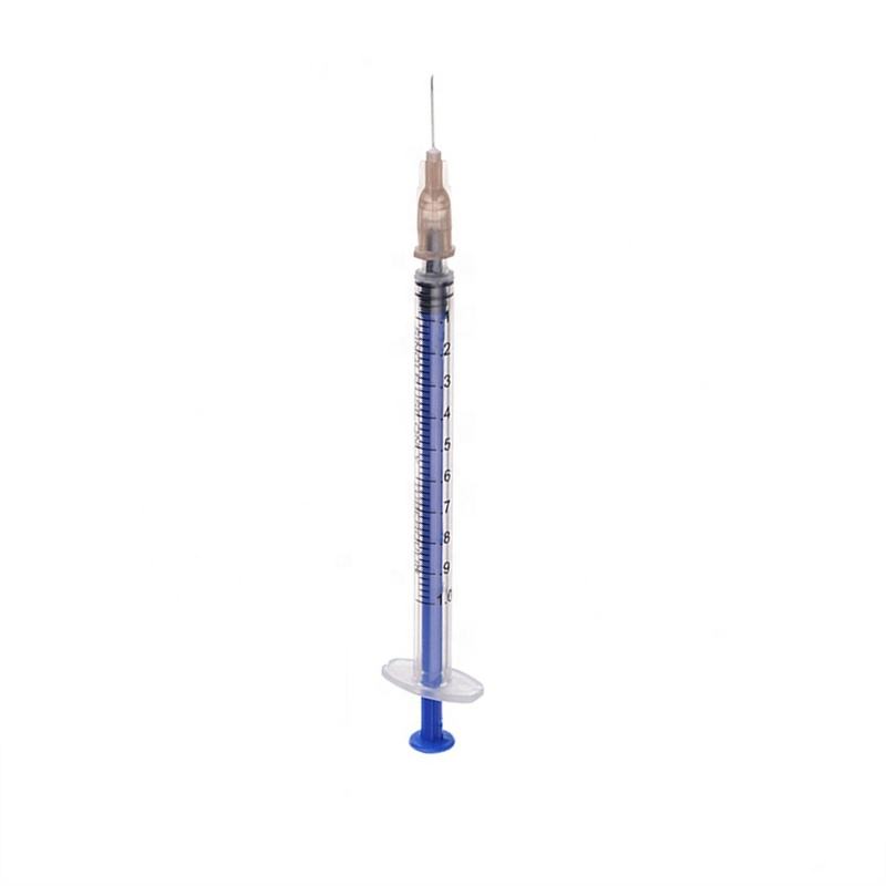 1mL tuberculin syringe size comparison demonstrating compact design for precise dosing
